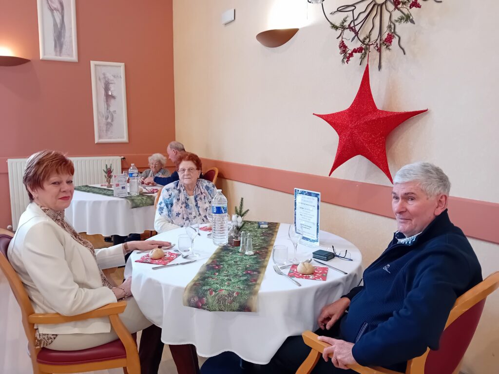 EHPAD Saint Georges sur Cher - Repas des Familles - Noël 2023